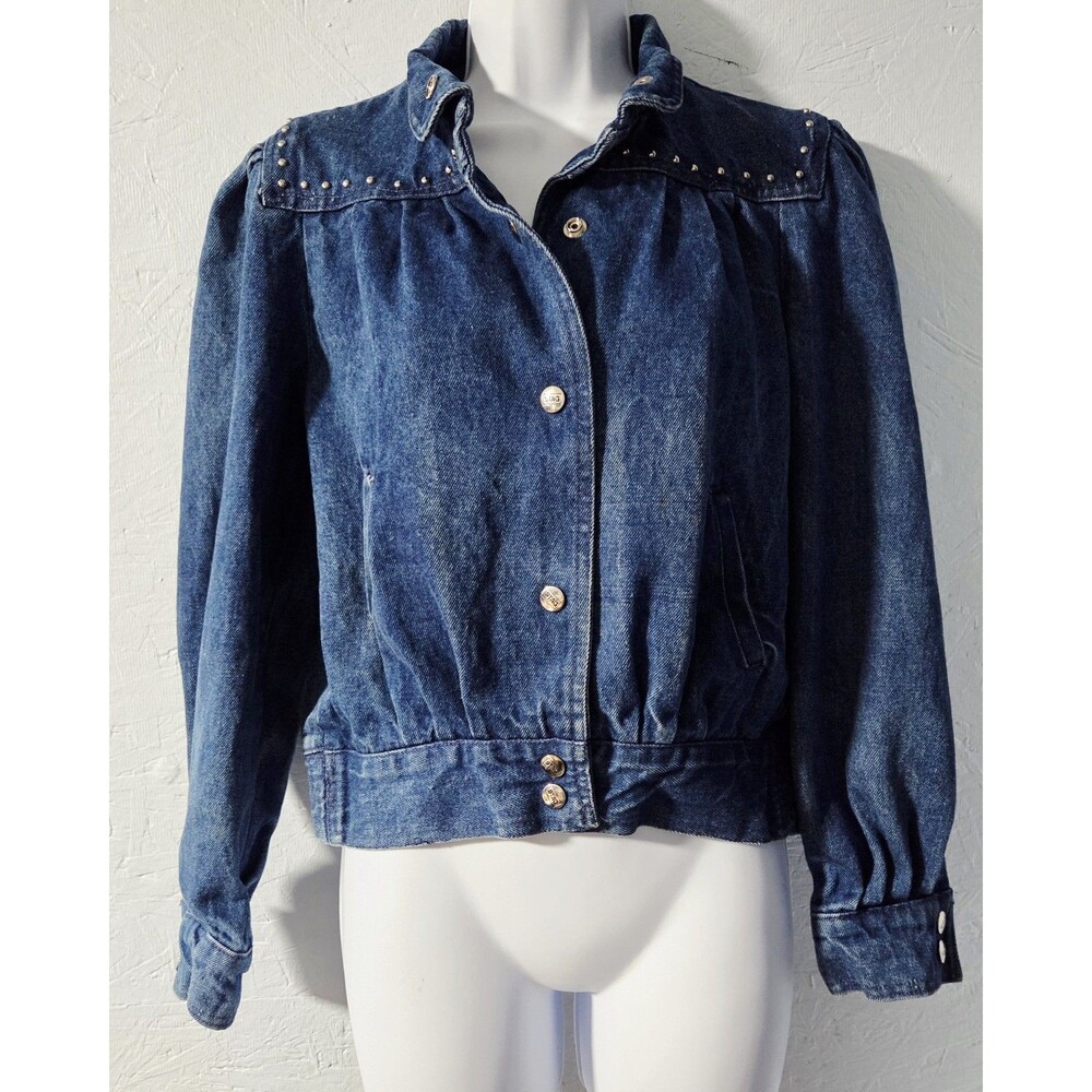 Vintage 80s Clique Denim Jacket - S